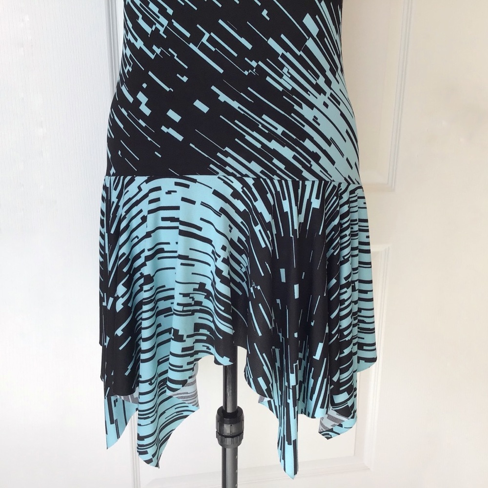 Fairweather Strapless Handkerchief Bottom Dress, M - Picture 5 of 16